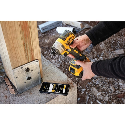 Dewalt DCF888P2BT 20V Max* Xr® Brushless Tool Connect Impact Driver Kit (W/ Tool Connect Batteries)