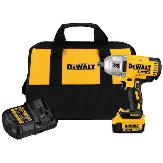 Dewalt DCF899M1 20V Max* Xr Brushless High Torque 1/2 In. Impact Wrench With Dentent Pin Anvil (4.0 Ah)