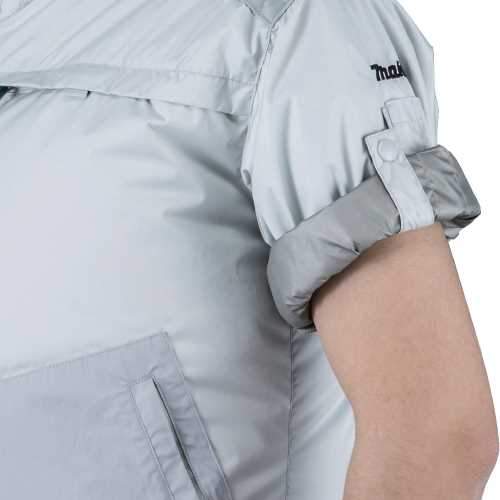 Makita DFJ405ZM 18V LXT® Lithium‑Ion Cordless UV Resistant Fan Jacket, Jacket Only (M)