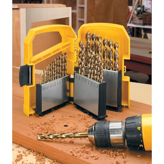 Dewalt DW1969-G Pilot Point® Set Metal Index (29 Pc)