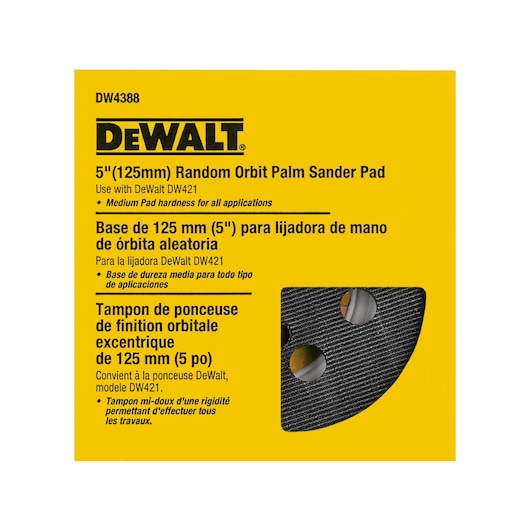 Dewalt DW4388 5" Hook & Loop Pad