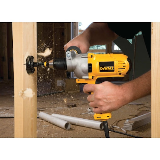 Dewalt DWD215G Heavy-Duty 1/2" Vsr Mid-Handle Grip Drill
