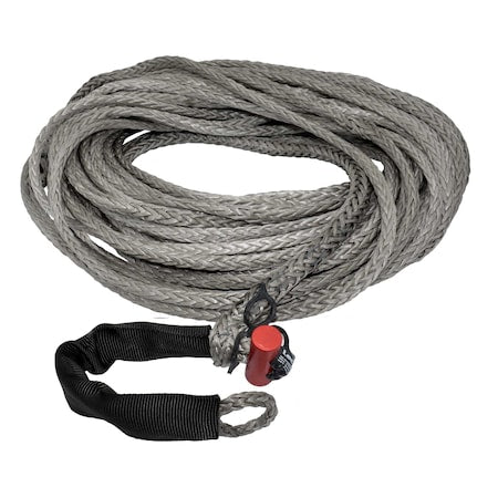 Fusion Tools 20-0438150 7/16" x 150' LockJaw Synthetic Winch Line w/ Integrated Shackle 7,400 lbs WLL