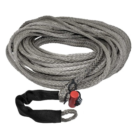 Fusion Tools 20-0438175 7/16" x 175' LockJaw Synthetic Winch Line w/ Integrated Shackle 7,400 lbs WLL