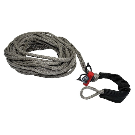 Fusion Tools 21-0313050 5/16" x 50' LockJaw Synthetic Winch Line Extension w/ Integrated Shackle 4,400 lbs WLL