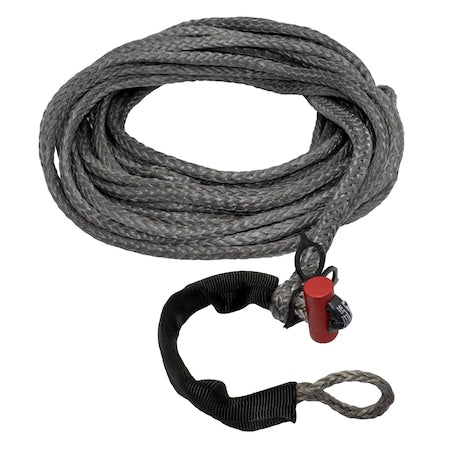 Fusion Tools 21-0438050 7/16" x 50' LockJaw Synthetic Winch Line Extension w/ Integrated Shackle 7,400 lbs WLL