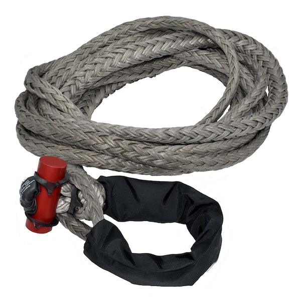 Fusion Tools 21-0625025 5/8" x 25' LockJaw Synthetic Winch Line Extension w/ Integrated Shackle 16,933 lbs WLL