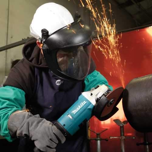 Makita GA7082 7" Angle Grinder, with Lock‑On Switch