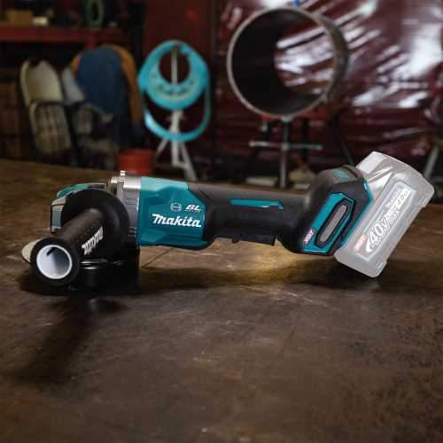 Makita GAG13Z 40V max XGT® Brushless Cordless 4‑1/2" / 5" X‑LOCK Paddle Switch Angle Grinder, with Electric Brake, Tool Only
