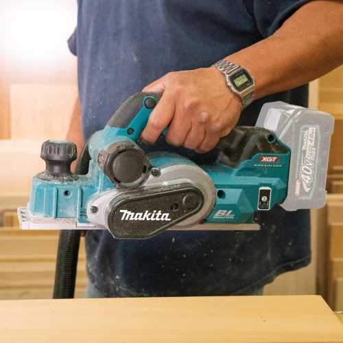 Makita GPK01Z 40V max XGT® Brushless Cordless 3‑1/4" Planer, AWS® Capable, Tool Only