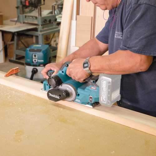 Makita GPK01Z 40V max XGT® Brushless Cordless 3‑1/4" Planer, AWS® Capable, Tool Only