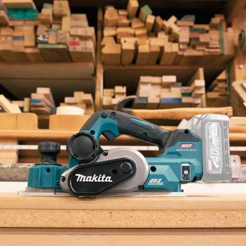 Makita GPK01Z 40V max XGT® Brushless Cordless 3‑1/4" Planer, AWS® Capable, Tool Only