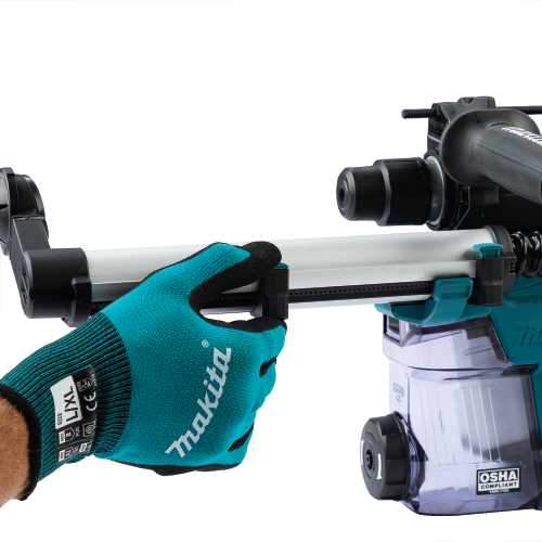 Makita GRH08ZW 40V max XGT® Brushless Cordless 1‑3/16" SDS‑PLUS AVT® Rotary Hammer w/ Dust Extractor, AFT®, AWS® Capable, Tool Only