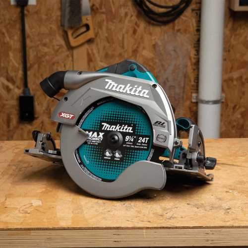 Makita GSH03Z 40V max XGT® Brushless Cordless 9‑1/4" Circular Saw with Guide Rail Compatible Base, AWS® Capable, Tool Only