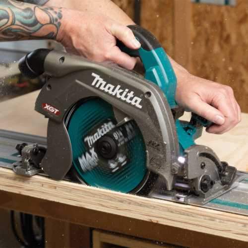 Makita GSH04Z 40V max XGT® Brushless Cordless 10‑1/4" Circular Saw with Guide Rail Compatible Base, AWS® Capable, Tool Only
