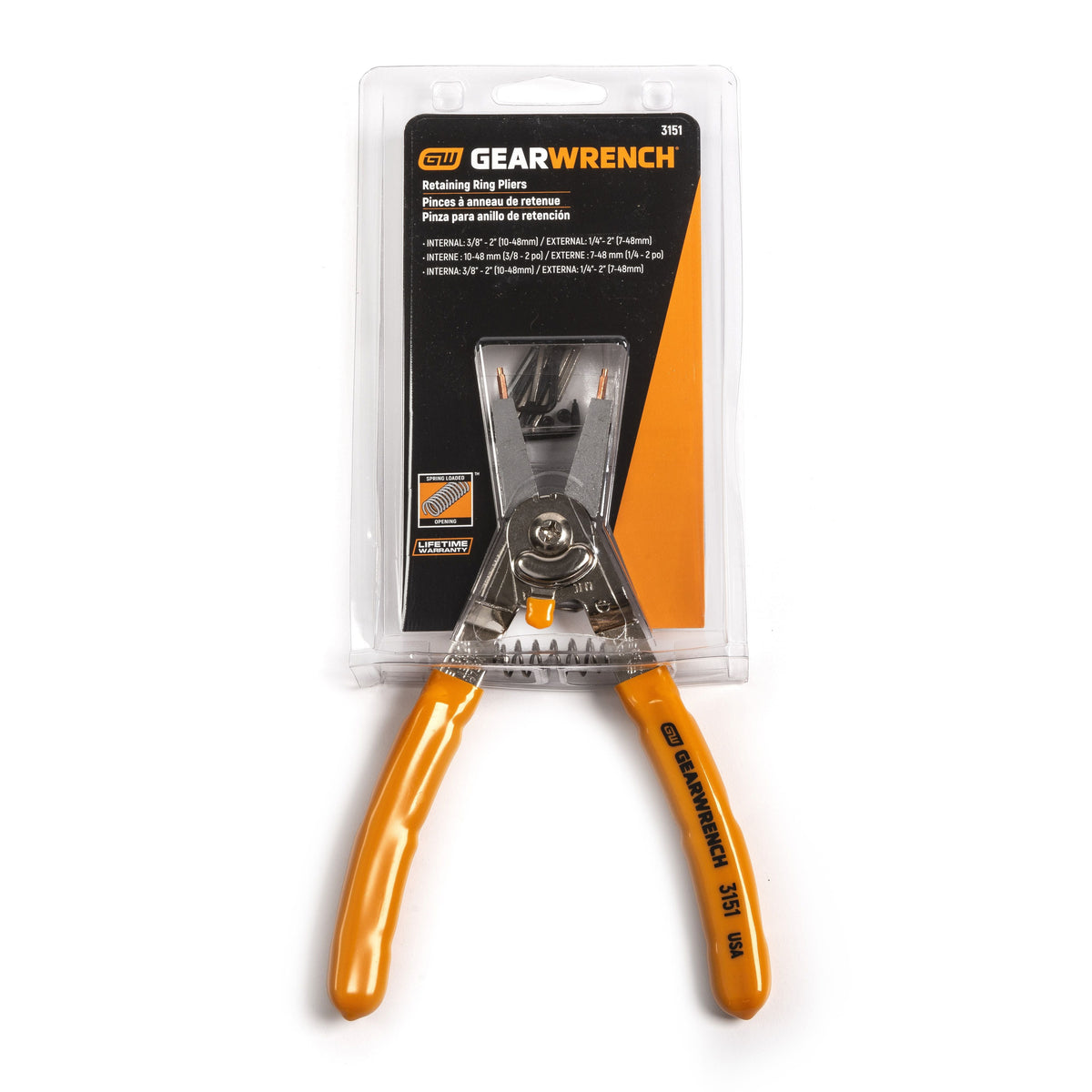 Gearwrench 3151 Large Universal Convertible Retaining Ring Pliers
