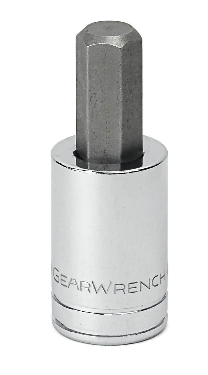 Gearwrench 80416 3/8" Drive Hex Bit SAE Socket 5/32"