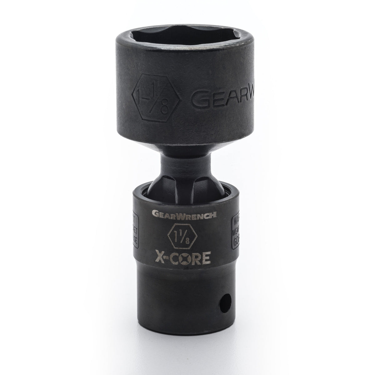 Gearwrench 84732 1/2" Drive 6 Point Standard X-Core™ Pinless Impact Universal Metric Socket 22mm