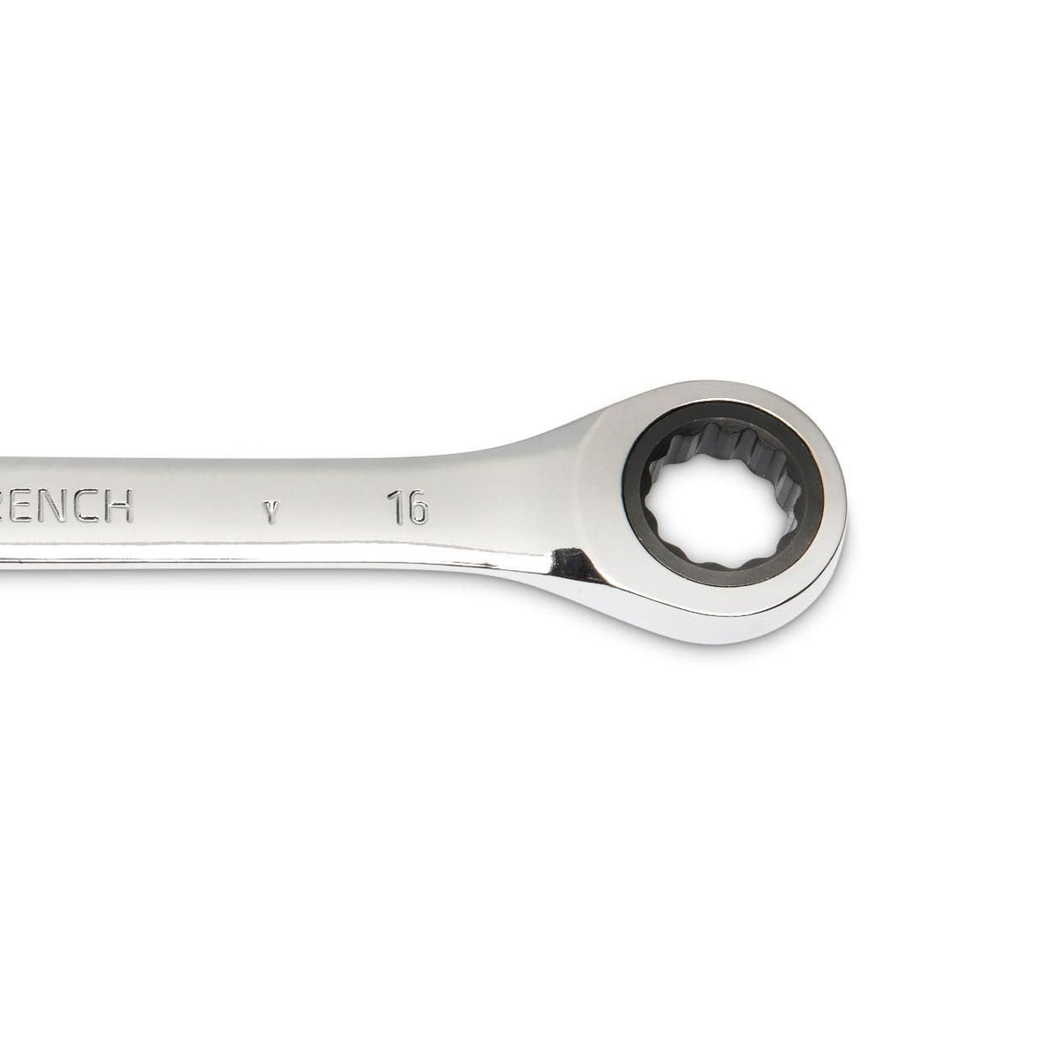 Gearwrench 85516 16mm 72-Tooth 12 Point Open End Ratcheting Combination Wrench