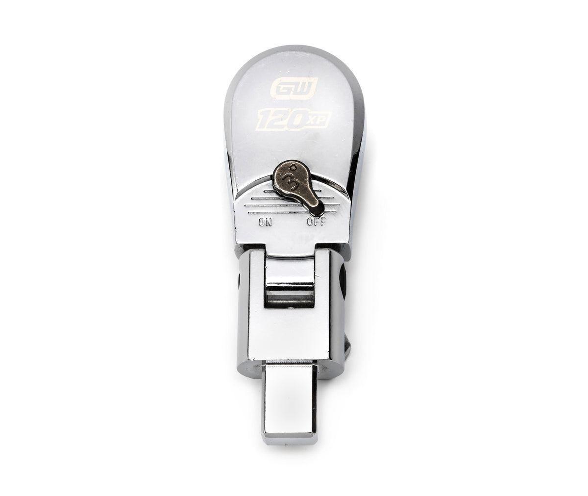 Gearwrench 89619 14mm x 18mm Interchangeable Teardrop Flex Ratchet Head 1/2" Drive
