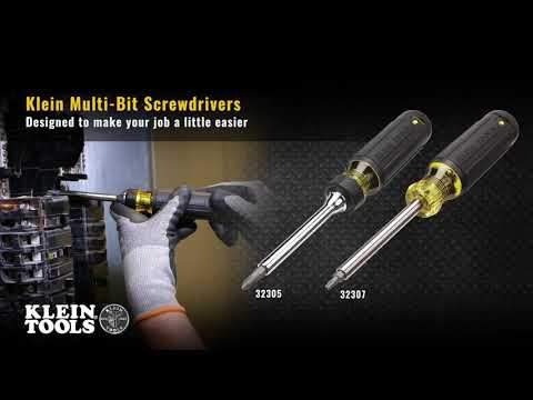 Klein Tools 32305 15-In-1 Multi-Bit Ratcheting Screwdriver