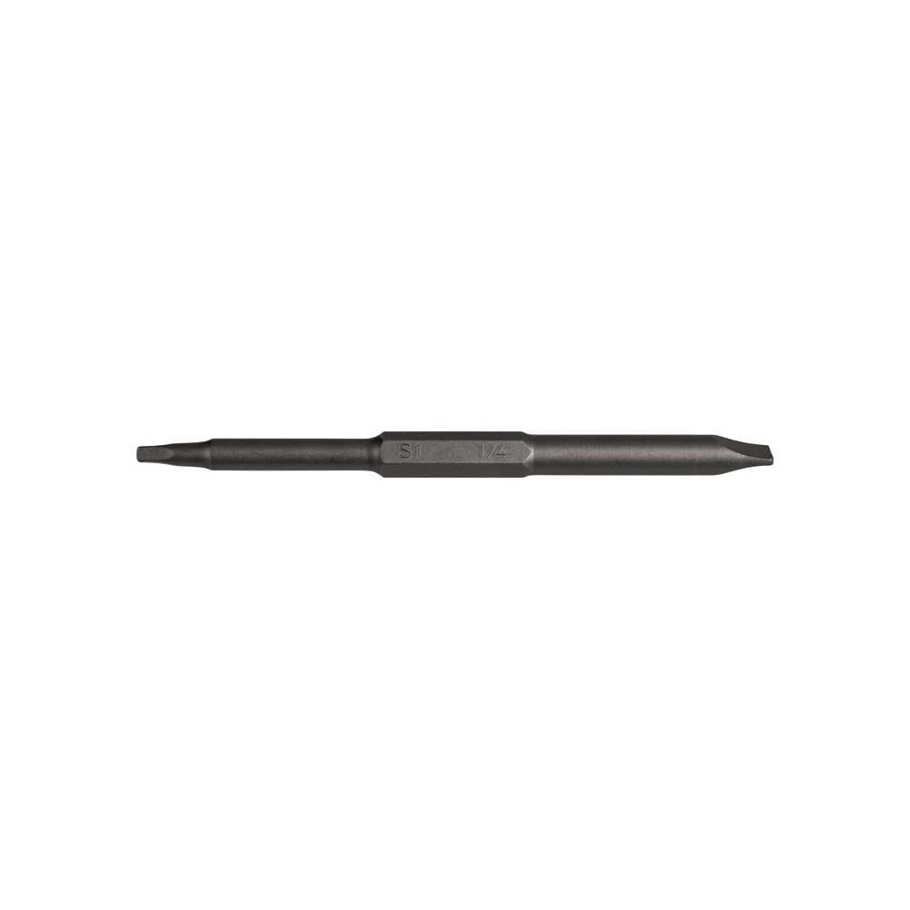 Klein Tools 32411 Replacement Bit #1 Square, 1/4'' Slotted