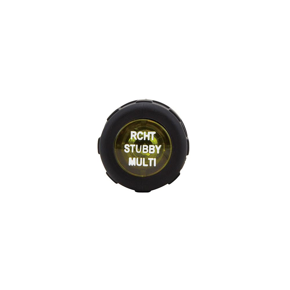 Klein Tools 32593 Multi-Bit Ratcheting Screwdriver, 6-In-1, Stubby, Ph, Sl, Nut Bits