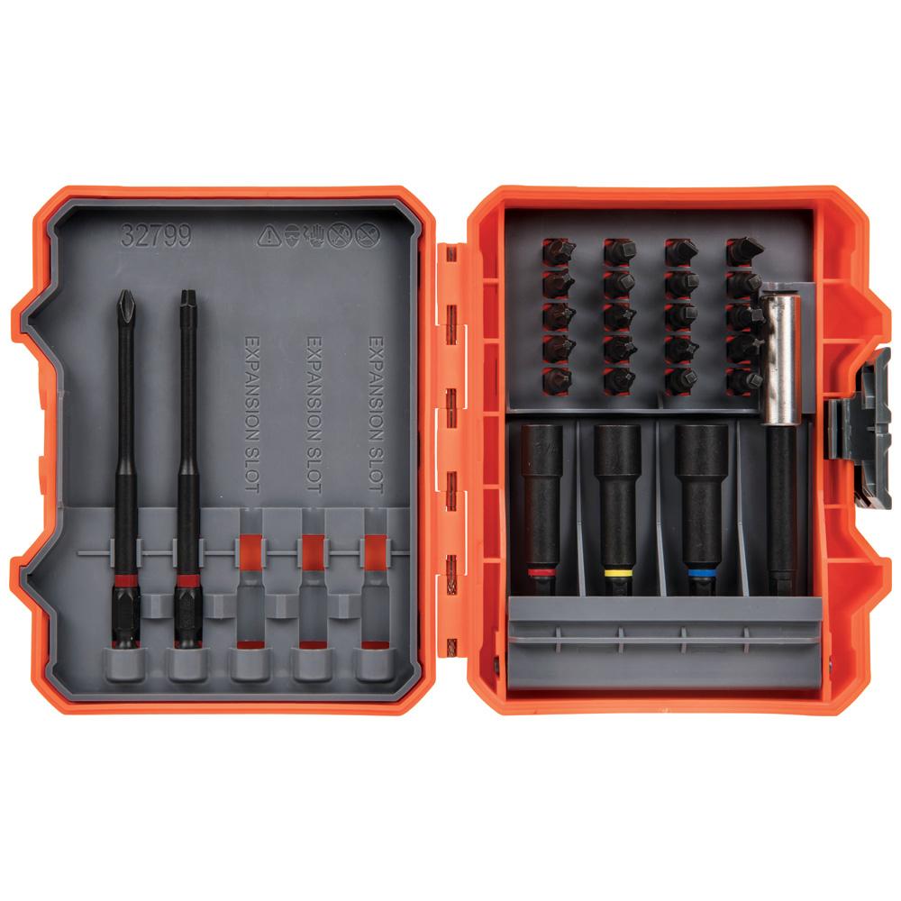 Klein Tools 32799 Klein Tools 26 Piece Pro Impact Power Bit Set