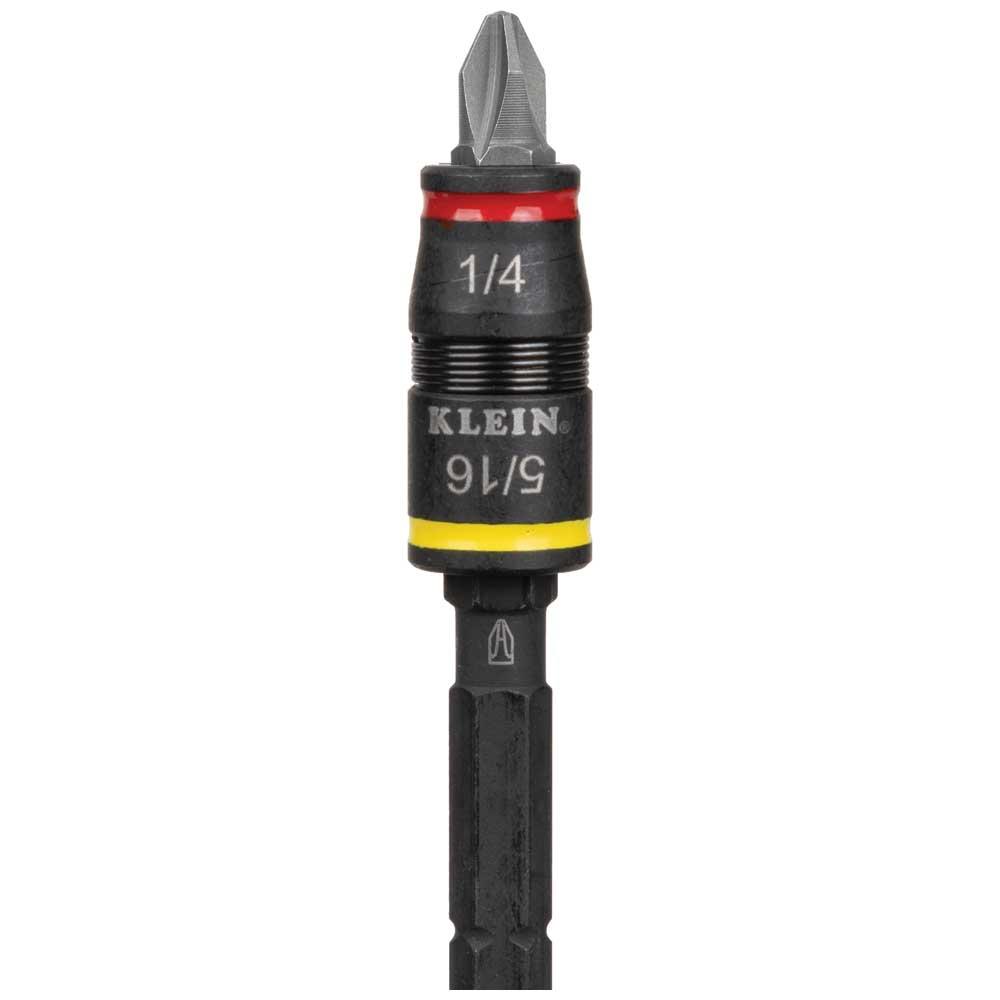 Klein Tools 32907 7-In-1 Impact Flip Socket Set, No Handle