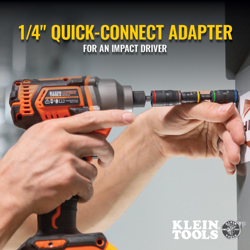 Klein Tools 32907 7-In-1 Impact Flip Socket Set, No Handle