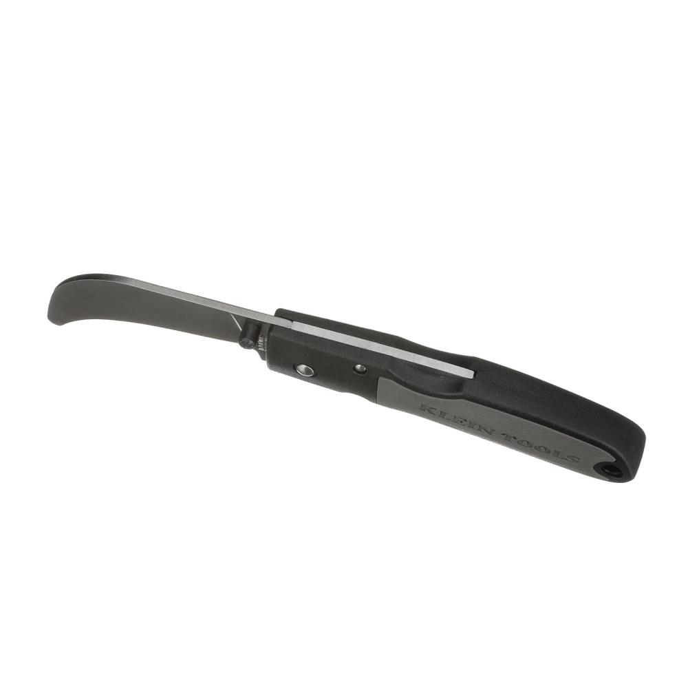 Klein Tools 44005R - Lockback Rounded Tip Knife with Precision Hawkbill Blade, Versatile Cutting Tool for Various Applications