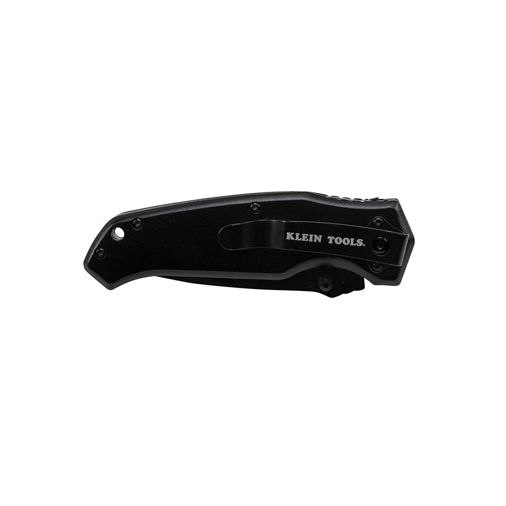 Klein Tools 44220 - Pocket Tool with Dark Steel Blade, Reliable Device featuring Drop Point Design