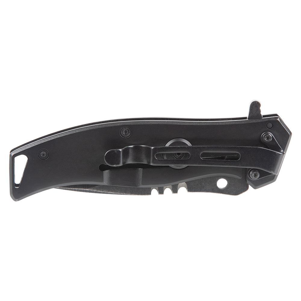 Klein Tools 44228 - Professional Electrician's Pocket Knife with Smooth Bearing-Assisted Opening, Essential Tool for Electrical Work