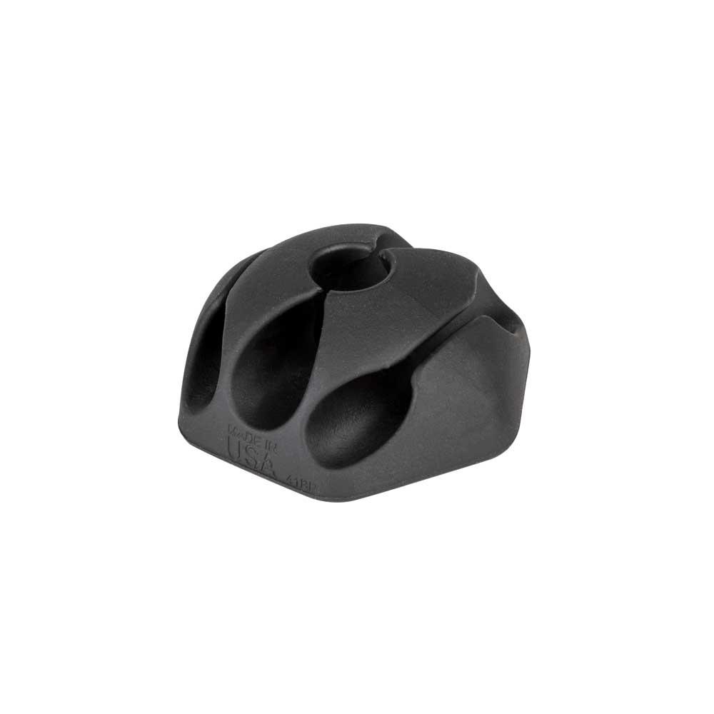 Klein Tools 450-410 Self-Adhesive Cable Mounting Clips, 3-Slot (10-Pack)