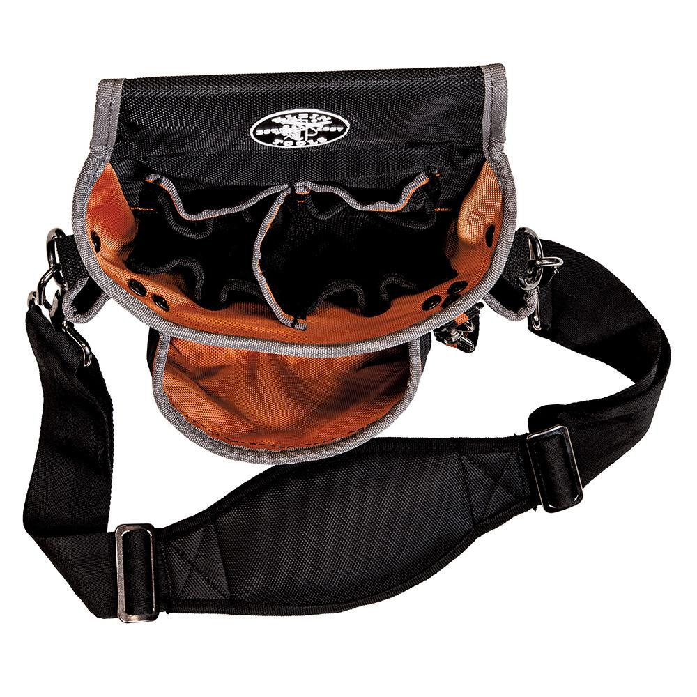 Klein Tools 5243 Tradesman Pro Tool Pouch, 15 Pockets, 11.5 X 4.5 X 10-Inch