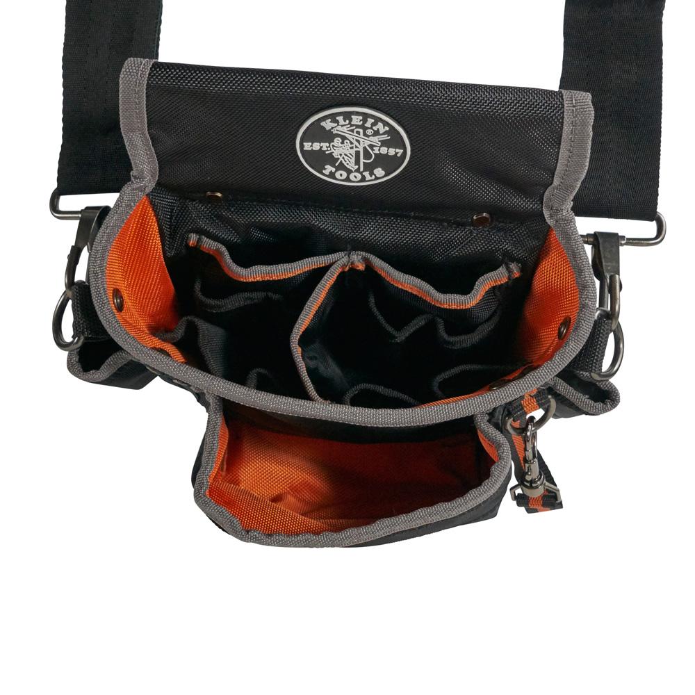 Klein Tools 5243 Tradesman Pro Tool Pouch, 15 Pockets, 11.5 X 4.5 X 10-Inch