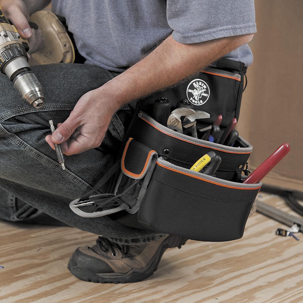 Klein Tools 55427 Tradesman Pro Electrician'S Tool Belt, Medium