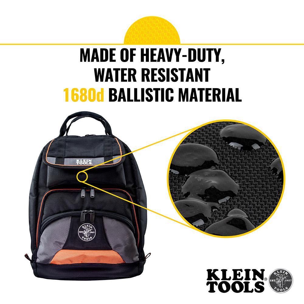 Klein Tools 55475 Klein Tools Tradesman Pro Tool Gear Backpack