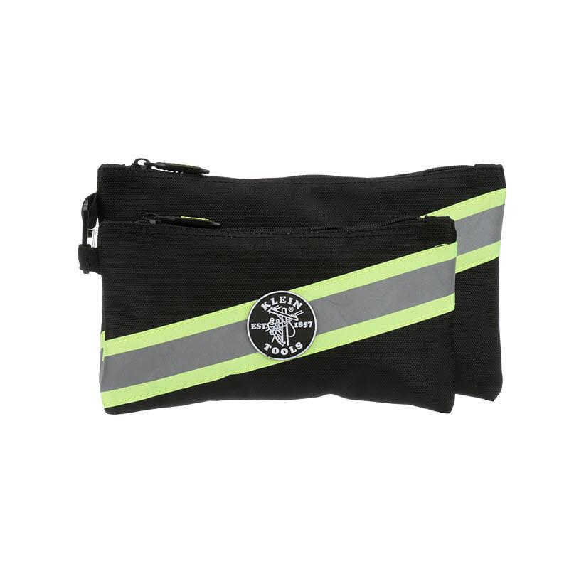 Klein Tools 55599 High Visibility Zipper Bags (2 Ea)