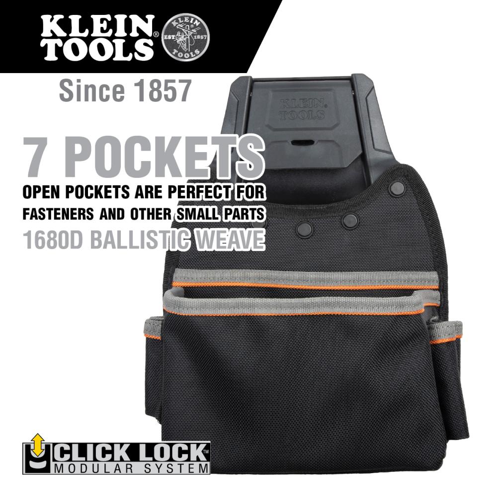 Klein Tools 55913 Klein Tools Tradesman Pro Modular Tool Pouches With Belt Clip