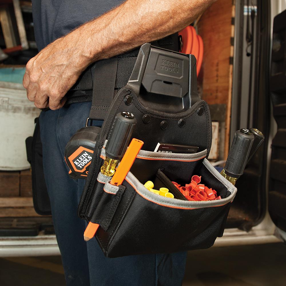 Klein Tools 55913 Klein Tools Tradesman Pro Modular Tool Pouches With Belt Clip
