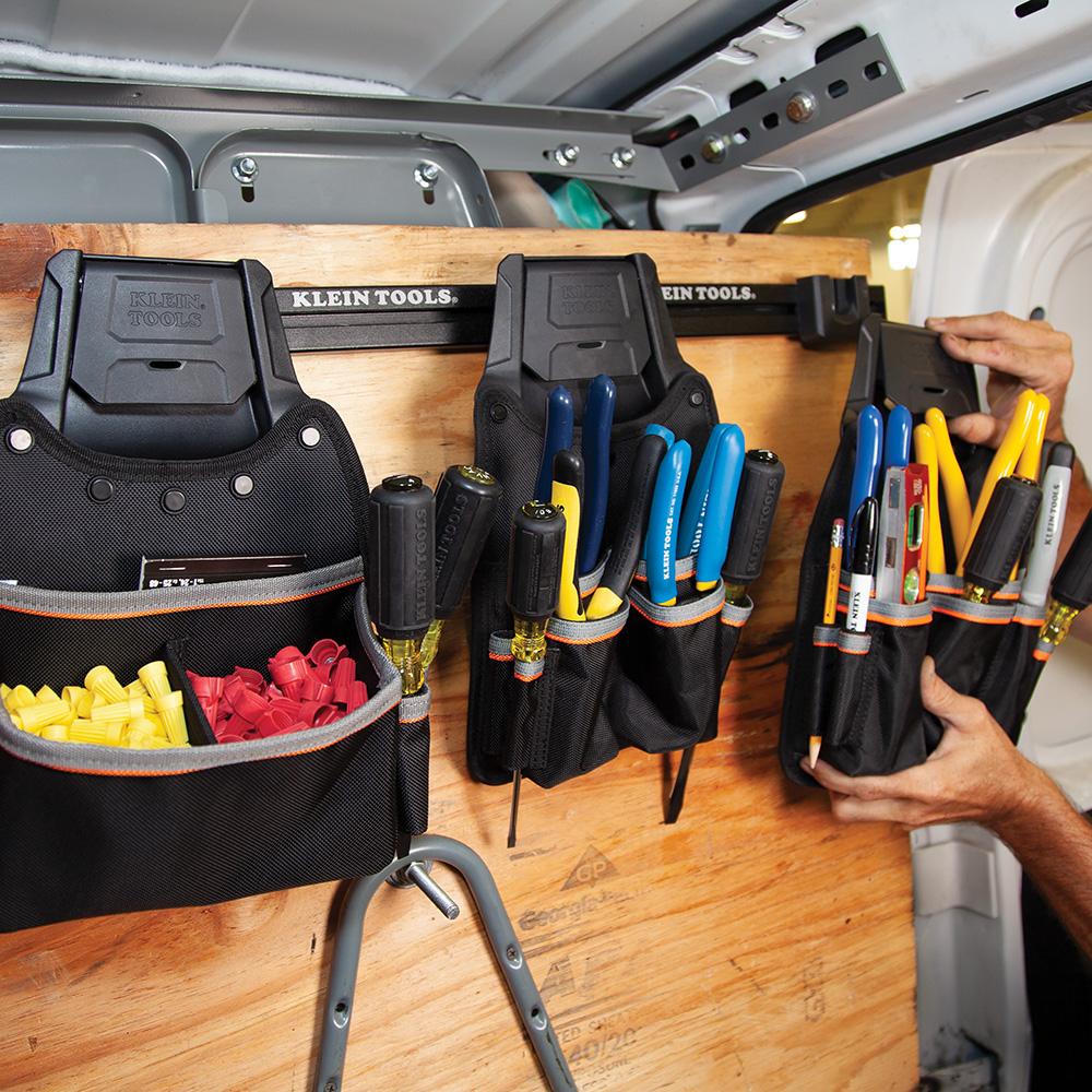 Klein Tools 55913 Klein Tools Tradesman Pro Modular Tool Pouches With Belt Clip