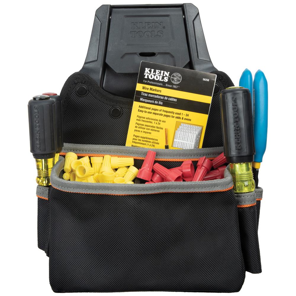 Klein Tools 55913 Klein Tools Tradesman Pro Modular Tool Pouches With Belt Clip