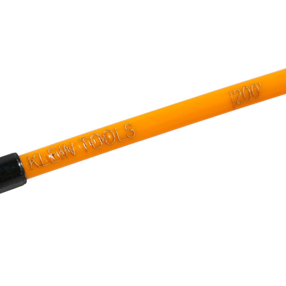 Klein Tools 56014 Fiberglass Fish Tape With Spiral Leader, 200-Foot