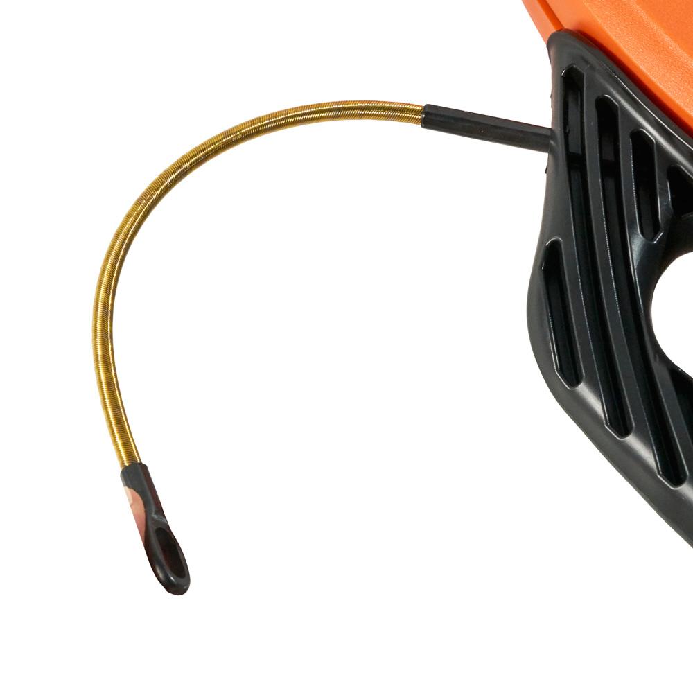 Klein Tools 56014 Fiberglass Fish Tape With Spiral Leader, 200-Foot