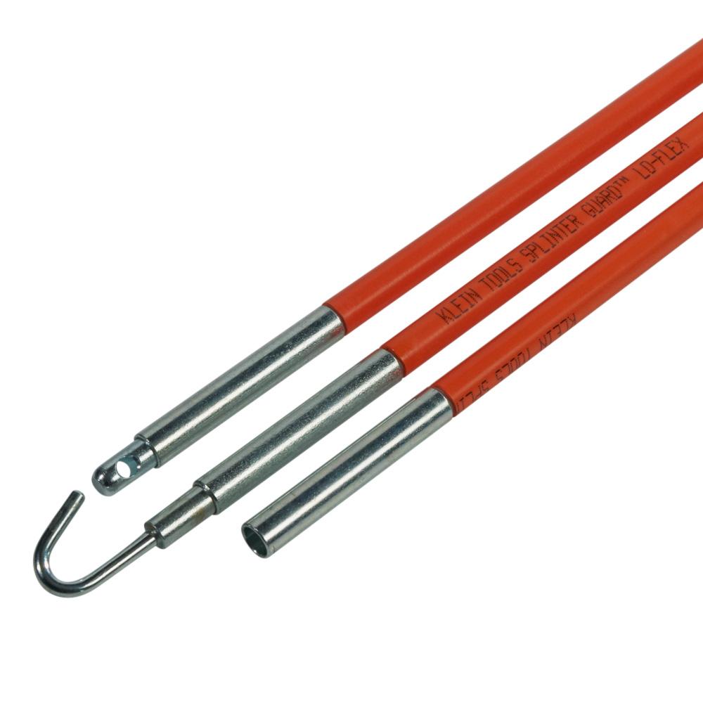 Klein Tools 56312 Lo-Flex Fish Rod Set, 12-Foot