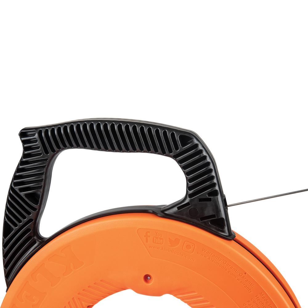 Klein Tools 56341 Stainless Steel Fish Tape, 1/8-Inch X 240-Foot