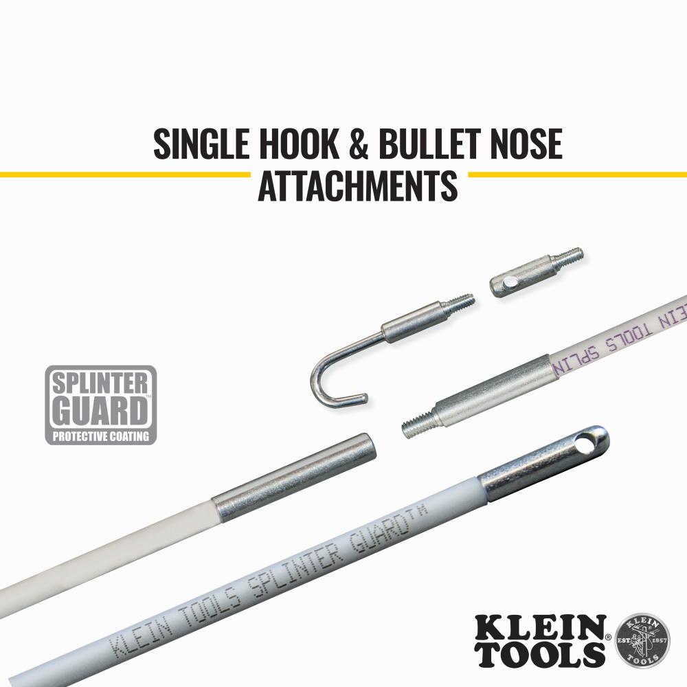 Klein Tools 56406 Hi-Flex Glow Rod W/Splinter Guard Coating, 6-Foot