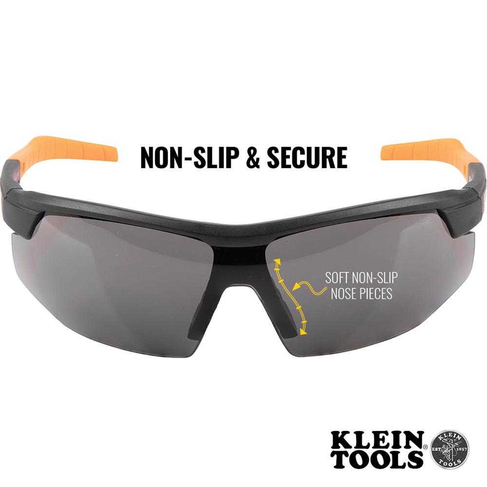 Klein Tools 60160 Standard Safety Glasses, Gray Lens