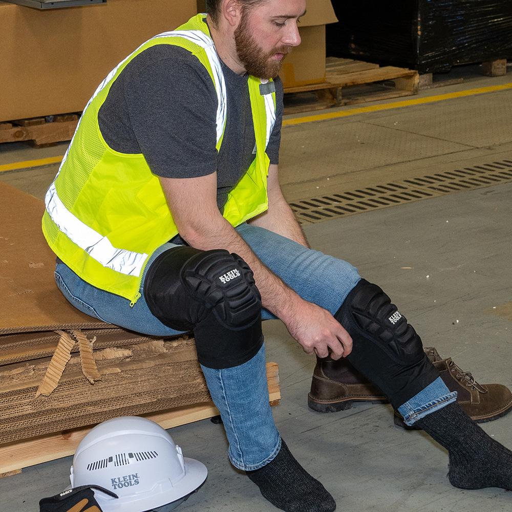 Klein Tools 60592 Lightweight Knee Pad Sleeves, L/Xl